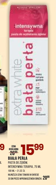 Pasta do zębów Biała Perła