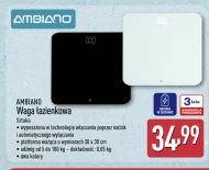 Waga łazienkowa Ambiano