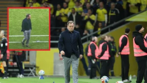 Jan Urban wściekł się po drugim golu dla Szwedów