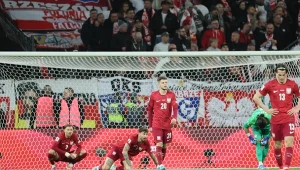 Polacy po straconym golu ze Szwecją