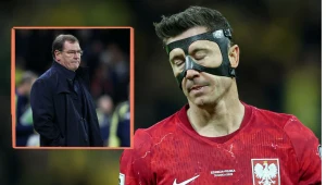 Robert Lewandowski oraz selekcjoner Jan Urban. O polskiej kadrze po porażce ze Szwecją mówi Henryk Kasperczak