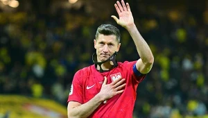 Robert Lewandowski po meczu Szwecja - Polska (3:2)