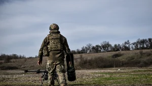 Tak Rosjanie "polują" na ukraińskie drony