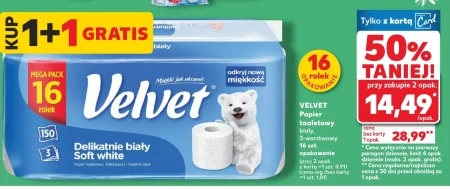 Туалетний папір Velvet