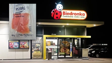 Sieć Biedronka wycofuje partię pstrąga łososiowego Marinero