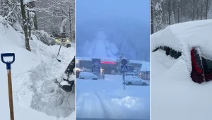Z powodu intensywnych opadów śniegu i niebezpiecznego obciążenia gałęzi we wtorek zamknięto TPN. Bardzo trudne warunki panują też w Beskidach