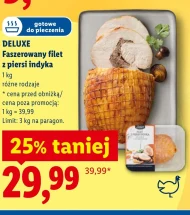 Filet z piersi indyka Deluxe