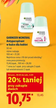 Antyperspirant Garnier