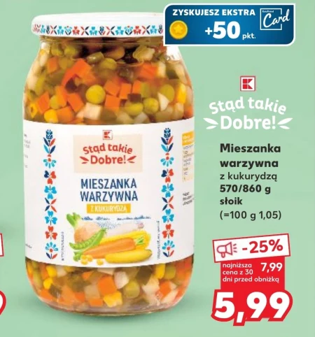 Овочеве асорті K-Stąd Takie Dobre