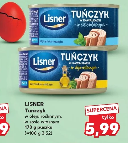 Тунець у власному соусі Lisner