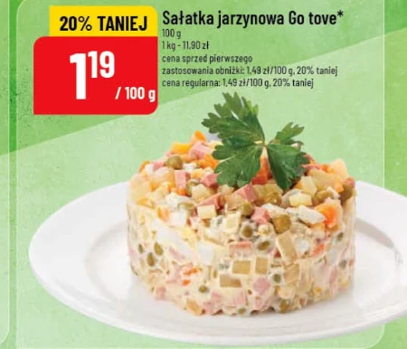 Овочевий салат Go tove