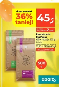 Kawa ziarnista Una palona