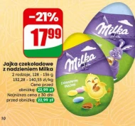 Jajka czekoladowe Milka