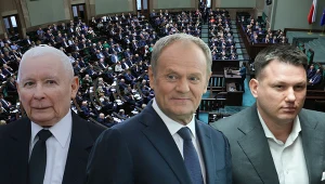 Najnowszy sondaż: KO z 31,1 proc. poparcia, Prawo i Sprawiedliwość - 23,3 proc., a Konfederacja - 12,6 proc.