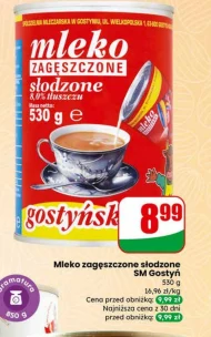 Mleko zagęszczone SM Gostyń
