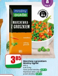 Marchew z groszkiem Mroźny ogród