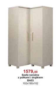 Szafa narożna