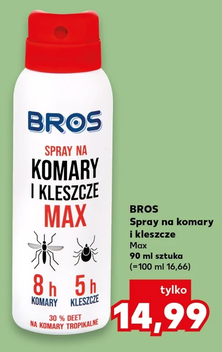 Спрей від комарів та кліщів Bros