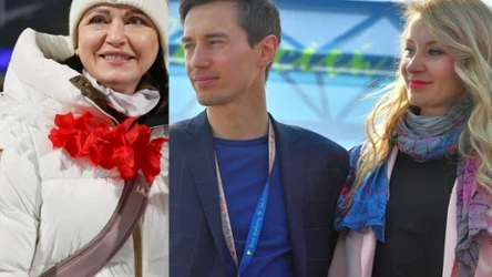 Iza Małysz, Kamil Stoch i Ewa Bilan-Stoch