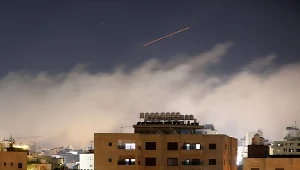 Irańskie rakiety nad Izraelem (zdj. ilustracyjne)