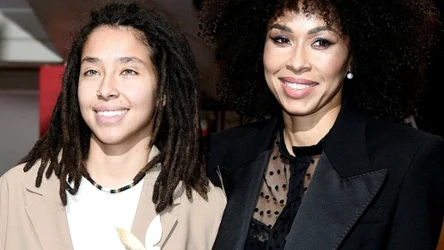 Omenaa Mensah z córką