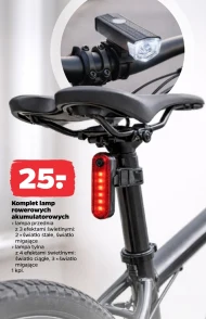 Zestaw lampek rowerowych