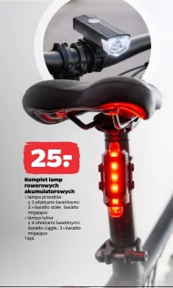 Zestaw lampek rowerowych