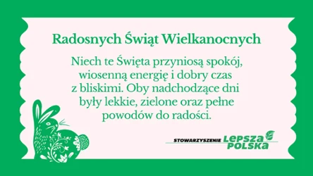 Radosnych Świąt Wielkanocnych!