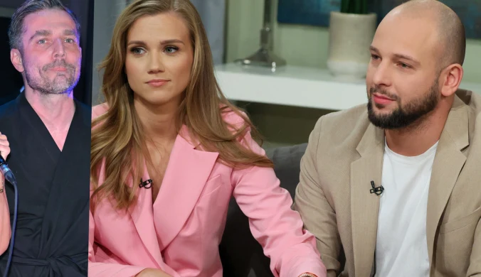 Marcin Rogacewicz, Agnieszka Kaczorowska i Maciej Pela