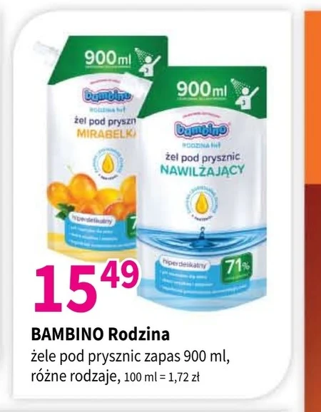 Гель для душу Bambino