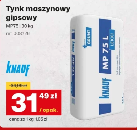 Машинна штукатурка Knauf