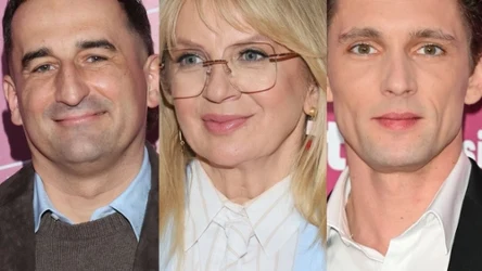 Od lewej: Misiek Koterski, Marzena Rogalska, Filip Gurłacz