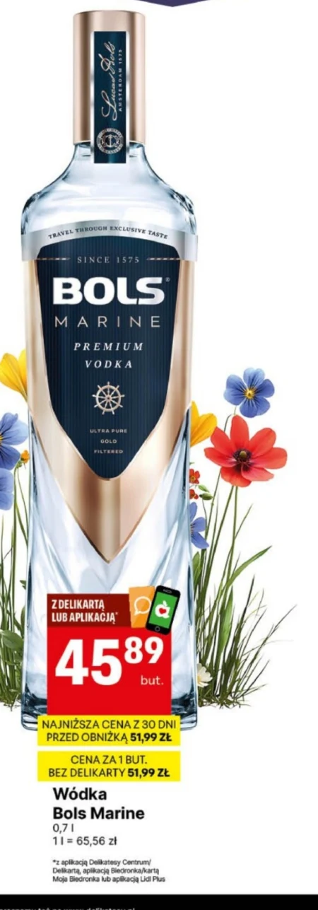Горілка Bols marine
