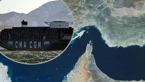 Pierwszy zachodni statek pokonał cieśninę Ormuz