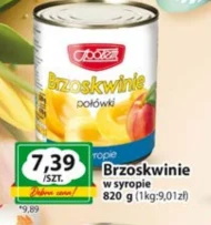 Brzoskwinie w syropie Społem