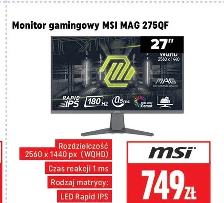 Світлодіодний монітор MSI