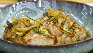 Krótko pieczony schab Jurka Sobieniaka