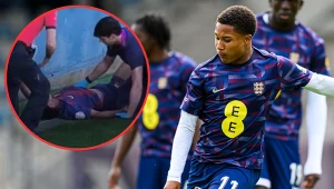 Dramat w meczu Barcelony. Piłkarz przewieziony do szpitala. Fatalny wypadek