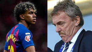 Wybryk Yamala, zrobił to po golu Lewandowskiego. Boniek komentuje