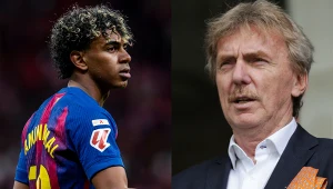 Wybryk Yamala, zrobił to po golu Lewandowskiego. Boniek komentuje