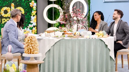 Maciej Kurzajewski, Katarzyna Cichopek, Aleksandra Szwed i Sergiusz Żymełka