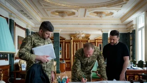 Zełenski odebrał raport od generałów. "Właśnie to się dzieje"