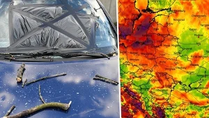 Ponad dwa tysiące interwencji w całym kraju. Potężne wichury i zniszczenia