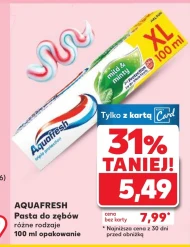 Pasta do zębów Aquafresh