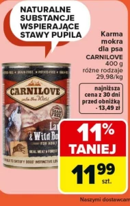 Karma dla psa carnilove