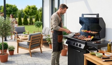 Grill gazowy Kane Black Edition w OBI za 899 zł — taniej o 400 zł.