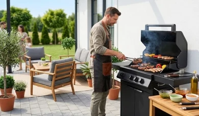 Grill gazowy Kane Black Edition w OBI za 899 zł — taniej o 400 zł.