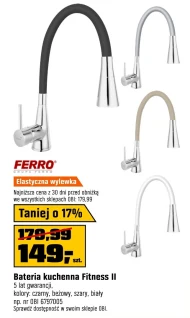 Змішувач для кухні Ferro