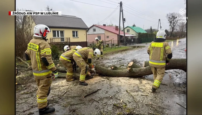 "Wydarzenia": Wichury przeszły przez Polskę. Za nimi nadejdą przymrozki
