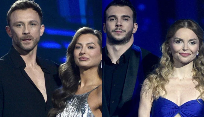 Kamil Nożyński i Izabela Skierska, Albert Kosiński i Iza Miko w "Tańcu z gwiazdami"